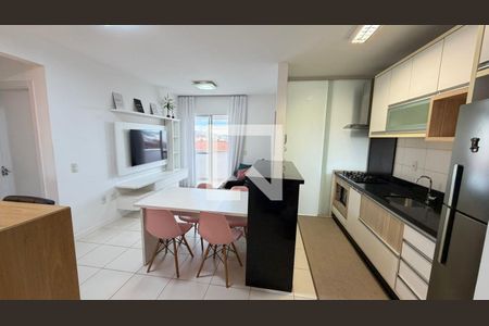 Sala de apartamento para alugar com 2 quartos, 67m² em Jardim Cidade de Florianopolis, São José