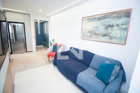 Sala de apartamento para alugar com 3 quartos, 73m² em Vila Assunção, Santo André