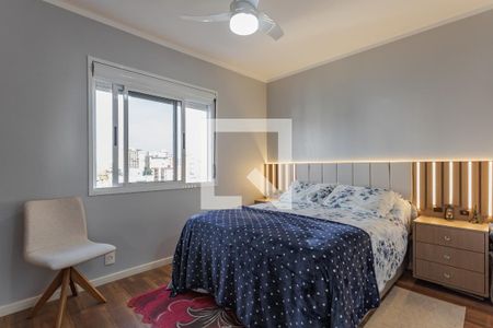 Suíte de apartamento à venda com 3 quartos, 86m² em Petrópolis, Porto Alegre