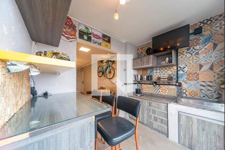 Varanda Gourmet de apartamento à venda com 2 quartos, 80m² em Rudge Ramos, São Bernardo do Campo