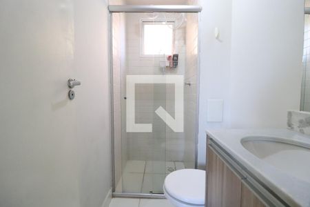 Banheiro Social de apartamento para alugar com 3 quartos, 50m² em Santa Mônica, Uberlândia