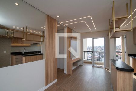 Sala de apartamento para alugar com 2 quartos, 54m² em Jardim Nova Alvorada, Hortolândia