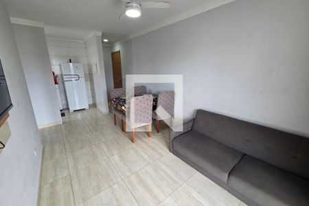 Cozinha de apartamento para alugar com 1 quarto, 44m² em Nova Mirim, Praia Grande