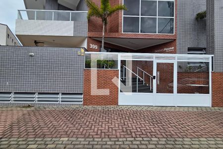 Fachada de apartamento para alugar com 1 quarto, 44m² em Nova Mirim, Praia Grande