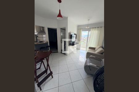Sala de apartamento para alugar com 2 quartos, 58m² em Canto do Forte, Praia Grande