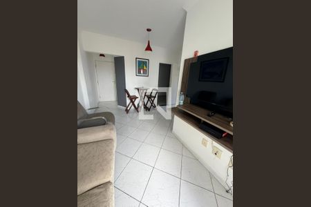 Sala de apartamento para alugar com 2 quartos, 58m² em Canto do Forte, Praia Grande