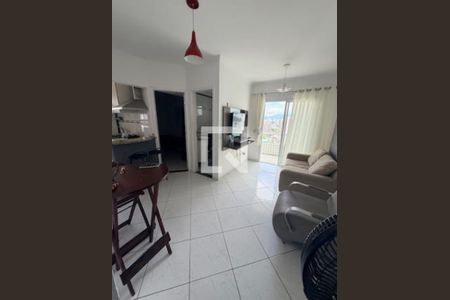 Sala de apartamento para alugar com 2 quartos, 58m² em Canto do Forte, Praia Grande