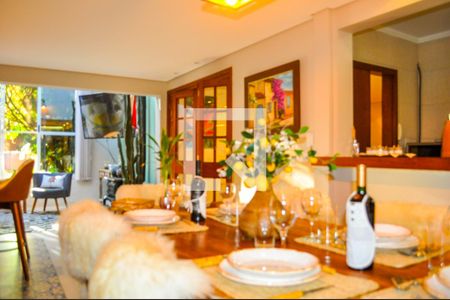 Espaço gourmet  de casa de condomínio para alugar com 3 quartos, 188m² em Cristal, Porto Alegre