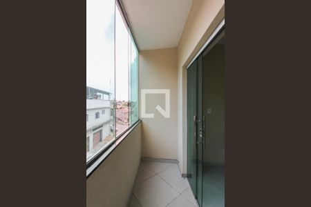Varanda do Quarto 1 de casa para alugar com 2 quartos, 70m² em Incofindência, Belo Horizonte