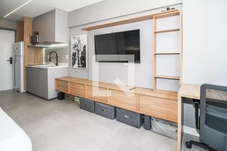 Sala / Quarto de apartamento à venda com 1 quarto, 28m² em Perdizes, São Paulo