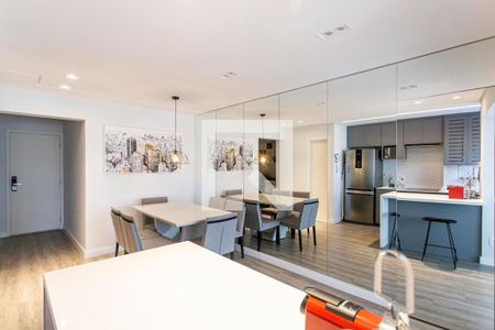 Cozinha de apartamento para alugar com 1 quarto, 56m² em Vila Nova Conceição, São Paulo