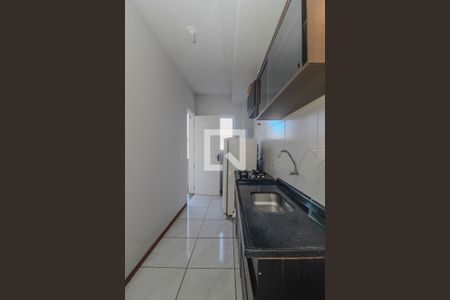 Cozinha/Area de serviço de casa de condomínio para alugar com 2 quartos, 49m² em Restinga, Porto Alegre