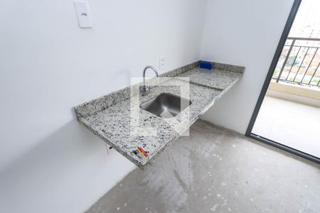 Cozinha de kitnet/studio para alugar com 1 quarto, 34m² em Ipiranga, São Paulo
