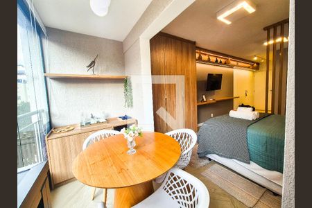 Sala de Jantar de apartamento à venda com 1 quarto, 30m² em Consolação, São Paulo