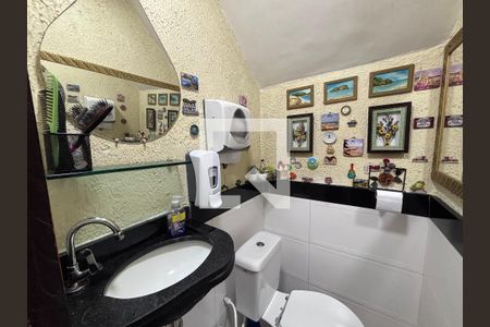 Lavabo de casa de condomínio à venda com 3 quartos, 135m² em Recreio dos Bandeirantes, Rio de Janeiro