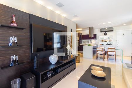 Sala/Cozinha de apartamento à venda com 2 quartos, 80m² em Jardins, São Paulo