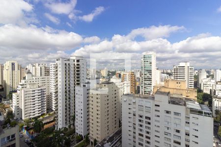Vista/Varanda de apartamento à venda com 2 quartos, 80m² em Jardins, São Paulo