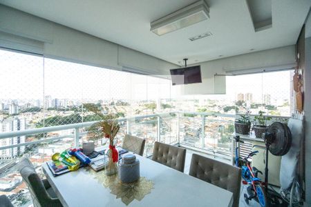 Varanda de apartamento à venda com 2 quartos, 68m² em Jardim Analia Franco, São Paulo