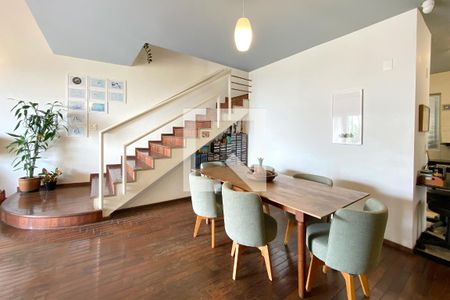 Sala de Jantar de casa à venda com 4 quartos, 370m² em Santa Lúcia, Belo Horizonte