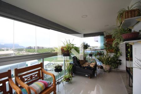 Sala - Varanda de apartamento à venda com 3 quartos, 89m² em Barra Olímpica, Rio de Janeiro