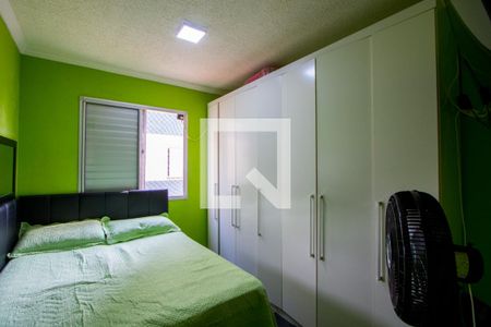Quarto 1 de apartamento à venda com 3 quartos, 56m² em Vila Lutécia, Santo André