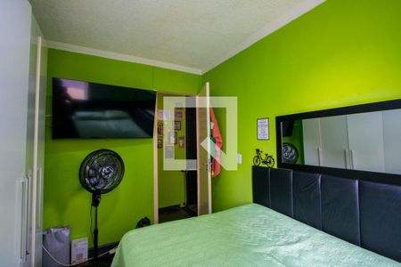 Quarto 1 de apartamento à venda com 3 quartos, 56m² em Vila Lutécia, Santo André