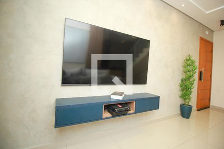 Sala de apartamento à venda com 2 quartos, 108m² em Parque João Ramalho, Santo André