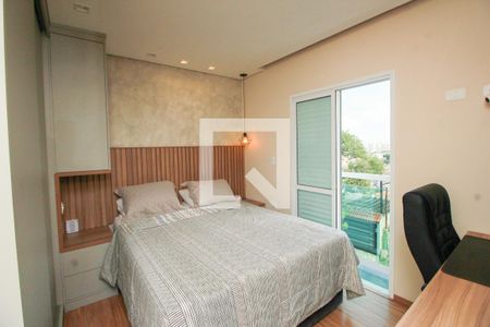 Suíte de apartamento à venda com 2 quartos, 108m² em Parque João Ramalho, Santo André