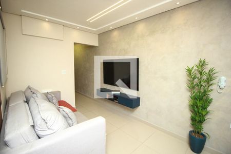 Sala de apartamento à venda com 2 quartos, 108m² em Parque João Ramalho, Santo André