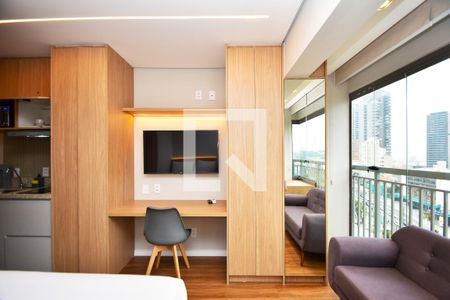 quarto /sala studio de kitnet/studio para alugar com 1 quarto, 25m² em Vila Madalena, São Paulo