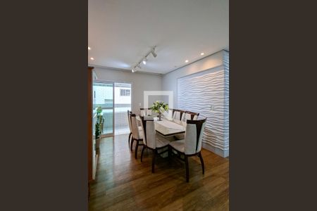 Sala de apartamento para alugar com 3 quartos, 116m² em Guilhermina, Praia Grande