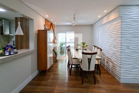 Sala de apartamento para alugar com 3 quartos, 116m² em Guilhermina, Praia Grande