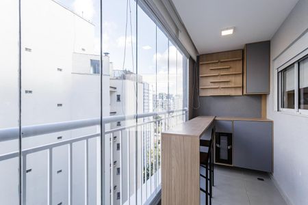 Varanda de apartamento para alugar com 2 quartos, 42m² em Brooklin, São Paulo