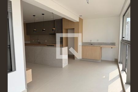 Sala de apartamento para alugar com 3 quartos, 81m² em Brooklin, São Paulo