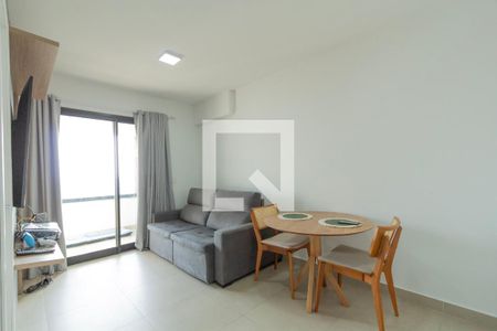 Sala  de apartamento para alugar com 1 quarto, 47m² em Parque Campolim, Sorocaba