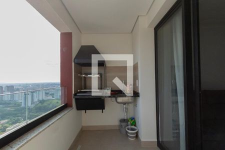 Varanda Sala  de apartamento para alugar com 1 quarto, 47m² em Parque Campolim, Sorocaba