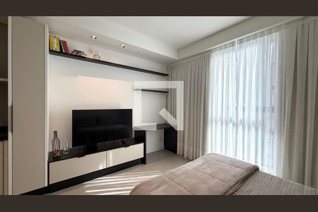 Sala / Quarto de apartamento para alugar com 1 quarto, 37m² em Trindade, Florianópolis