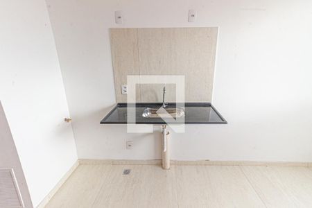 Sala/Cozinha de apartamento para alugar com 1 quarto, 25m² em Belenzinho, São Paulo