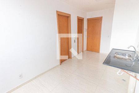 Sala/Cozinha de apartamento para alugar com 1 quarto, 25m² em Belenzinho, São Paulo