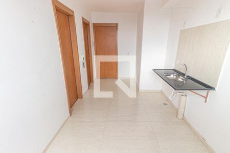 Sala/Cozinha de apartamento para alugar com 1 quarto, 25m² em Belenzinho, São Paulo