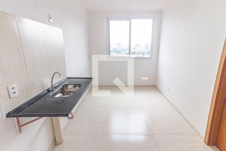 Sala/Cozinha de apartamento para alugar com 1 quarto, 25m² em Belenzinho, São Paulo