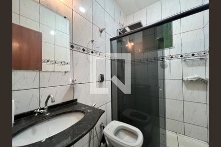 Banheiro Social de casa para alugar com 3 quartos, 165m² em Jardim Leblon, Belo Horizonte