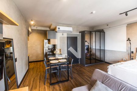 Sala  de apartamento à venda com 1 quarto, 45m² em Melville Empresarial Ii, Barueri