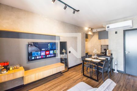 Sala  de apartamento à venda com 1 quarto, 45m² em Melville Empresarial Ii, Barueri
