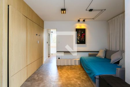 Sala de apartamento para alugar com 1 quarto, 67m² em Jardim Monte Kemel, São Paulo