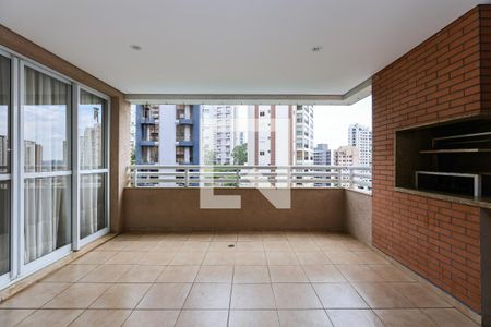Varanda da Sala de apartamento para alugar com 3 quartos, 240m² em Vila Andrade, São Paulo