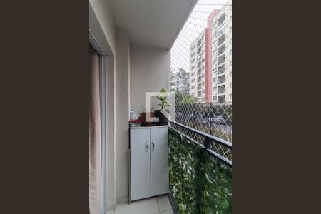 Varanda da Sala de apartamento para alugar com 2 quartos, 41m² em Jardim Santa Emilia, São Paulo