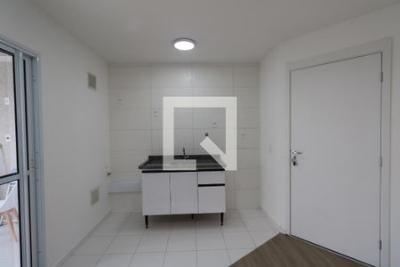 Sala e Cozinha de apartamento para alugar com 2 quartos, 43m² em Conceição, Diadema