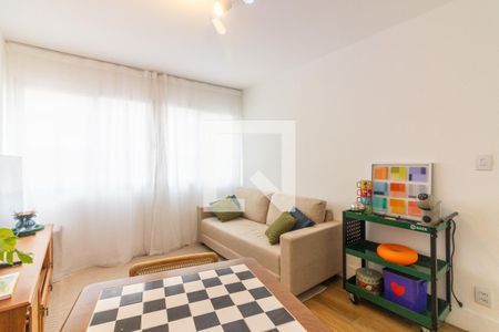 Sala de apartamento para alugar com 2 quartos, 50m² em Indianópolis, São Paulo