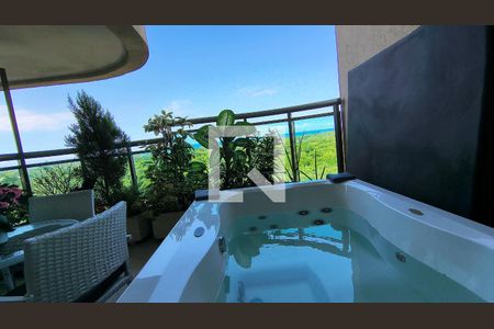 Varanda  de apartamento à venda com 4 quartos, 160m² em Barra da Tijuca, Rio de Janeiro